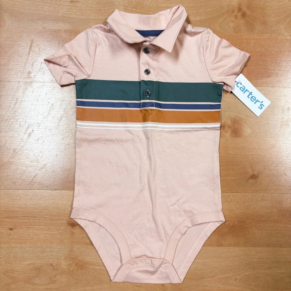 NWT Carters 2-Piece Preppy Bodysuit & Pants Set Toddler Size 24M